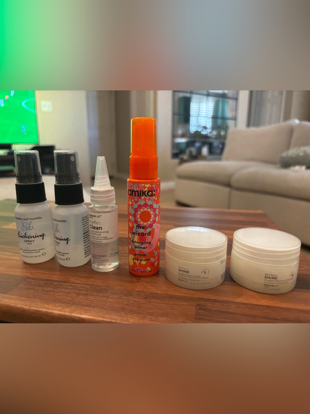 5x$25 Hair care Spray / detangling primer / scalp scrub NEW Travel size